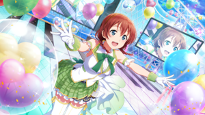 Emma Verde Love Live Love Live Nijigasaki High School Idol Club Anime Anime Girls Balloon Braids Bow 4096x2520 Wallpaper