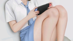 Women Glasses Nintendo Switch Shoes Tie 1080x1528 Wallpaper