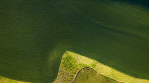Photography Aerial View Nature Landscape Field Grass Mitch Rouse 1824x1824 Wallpaper