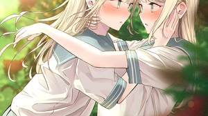 Anime Anime Girls Original Characters Twins Two Women Artwork Digital Art Fan Art 2892x4081 Wallpaper
