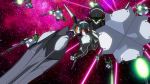 Suisei No Gargantia Chamber Suisei No Gargantia Mecha Fight Space Fight Robot Anime Screenshot Anime 1920x1080 Wallpaper