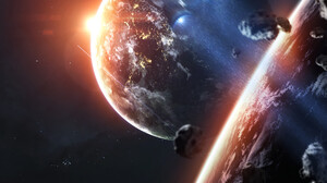 Sci Fi Planetscape 3840x2400 wallpaper