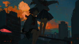 Anime Girl 2370x1320 Wallpaper