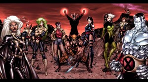 Colossus Psylocke Marvel Comics Rogue Marvel Comics Wolverine 5000x2653 Wallpaper