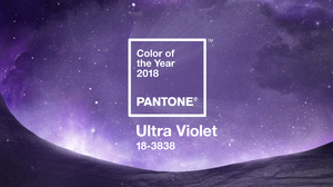 Solid Color Logo Purple Space Text 3840x2160 Wallpaper