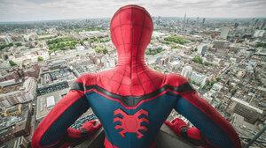 Spider Man Tom Holland 7695x5219 wallpaper