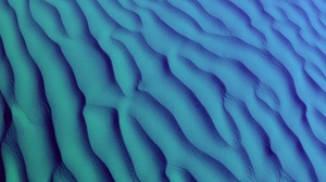 Desert Texture Abstract Sand Shadow Gradient Dunes Sahara Blue 5224x3483 Wallpaper