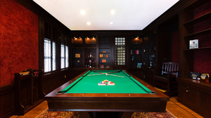 Room Billiards Interior Pool Table 1920x1080 Wallpaper