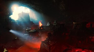 Cave Lava 2560x1440 Wallpaper