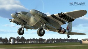 Aircraft Airplane De Havilland Mosquito IL 2 Sturmovik Video Games Simulation 1920x1080 wallpaper