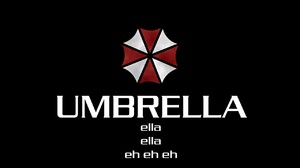 Simple Background Black Umbrella Corporation 1280x1024 Wallpaper