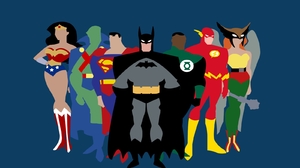 Wonder Woman Flash Justice League Green Lantern Batman DC Comics Martian Manhunter Superman Hawkgirl 1600x900 Wallpaper