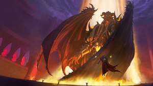 Burning Crusade Blizzard Entertainment World Of Warcraft Video Game Art Artwork Kiljaeden Kaelthas S 5029x2829 wallpaper