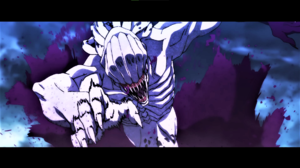 Jujutsu Kaisen Demon Demon Face Teeth Long Nails Purple Anime Anime Screenshot Creature Muscles 1920x1080 Wallpaper