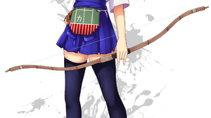 Anime Anime Girls Bow Bow And Arrow Kantai Collection Kaga KanColle Japanese Clothes Long Sleeves Br 2489x3473 Wallpaper