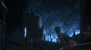 Final Fantasy XVi Square Enix Crystal Castle Medieval Stars Night Night Sky Architecture Landscape M 3840x2160 Wallpaper