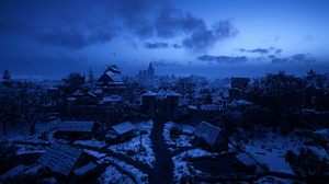 Assassins Creed Valhalla PC Gaming Snow Winter Viking Reshade 1920x1080 Wallpaper