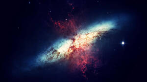 Space Nebula Galaxy Stars 3840x2400 Wallpaper