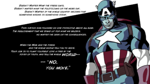 Captain America Quote 1920x1200 wallpaper