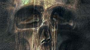 Digital Art Skull Portrait Display Bullet Teeth Grunge Texture Minimalism 910x1383 Wallpaper