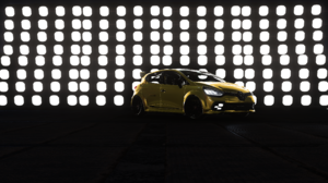 Forza Horizon 5 Car Sports Car Night Renault Renault Clio Hot Hatch Video Games Headlights Lights CG 3840x2160 Wallpaper