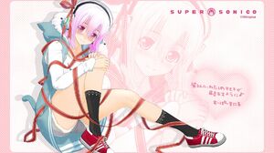 Headphones anime Super Sonico wallpaper  1920x1200  181904  WallpaperUP