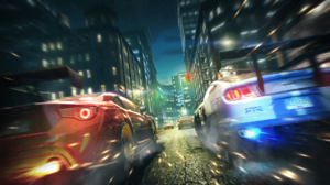 Need For Speed No Limits Video Games City Night Toyota 86 Ford Mustang GT Ford Fiesta ST Tuning Moti 1920x1080 Wallpaper