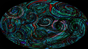 Artistic Digital Art Colors Psychedelic Black 1920x1080 Wallpaper