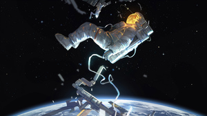 Sci Fi Astronaut 3840x2160 wallpaper