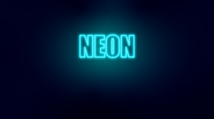 Neon Typography Text Minimalism 8000x4500 Wallpaper