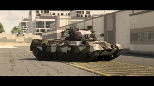 War Thunder Leopard 1 Leopard 1A1 L44 City Tank Germany Video Games CGi Military Vehicle 3840x2160 Wallpaper