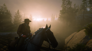 Red Dead Redemption 2 Arthur Morgan Video Games Video Game Characters Video Game Man Horse Animals 1920x1080 wallpaper