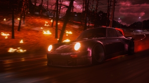 Need For Speed Heat Video Games CGi Headlights Fire Car Road 2560x1440 Wallpaper