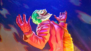 Batman Joker Comic Art Villains 1920x1231 Wallpaper