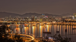 Seongsan Bridge Seoul South Korea 2560x1600 wallpaper