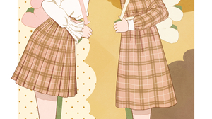 Anime Anime Girls THE IDOLM STER Futami Ami Futami Mami Long Sleeves Brunette Twins Two Women Artwor 2180x3228 Wallpaper