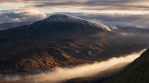 Nature Landscape Scotland UK Mountains 7500x3000 wallpaper
