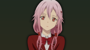 Animation Animation Lee Guilty Crown Pink Hair Red Eyes Yuzuriha Inori School Uniform Frontal View S 1440x900 Wallpaper