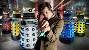 TV Doctor Who Matt Smith Daleks Eleventh Doctor 2048x1365 Wallpaper