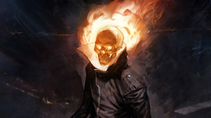 Ghost Rider Marvel Comics 3508x1973 Wallpaper