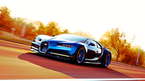 Bugatti Chiron Forza Horizon 4 Fall Car Video Games Video Game Art 2560x1440 Wallpaper
