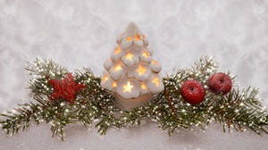 Candle Christmas Decoration 6012x3328 Wallpaper
