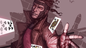 Gambit X Men Card 4500x3644 Wallpaper