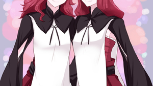 Anime Anime Girls Nier Nier Automata Devola Nier Automata Popola Nier Automata Long Hair Redhead Twi 1448x1896 Wallpaper