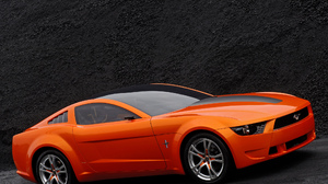 Car Vehicle Ford Ford Mustang Italdesign Mustang By Giugiaro Orange Cars Sports Car Concept Cars Bla 2048x1536 Wallpaper