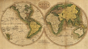 Old Map Map World Map Continents 5000x3000 wallpaper