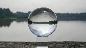 Photography Lake Reflection Balls Ball Transparent Background Sky Wood 1600x1066 Wallpaper