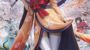 Darkness KonoSuba Kono Subarashii Sekai Ni Shukufuku Wo Anime Anime Girls Blonde Ponytail Umbrella K 2793x4000 wallpaper