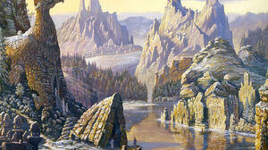 Adventure Fantasy Forest Landscape Mountain River Russia Russian Vsevolod Ivanov Winter 1920x1392 Wallpaper