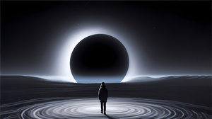 Stable Diffusion 4K Black Holes Black Ai Art Men Space 3840x2160 Wallpaper